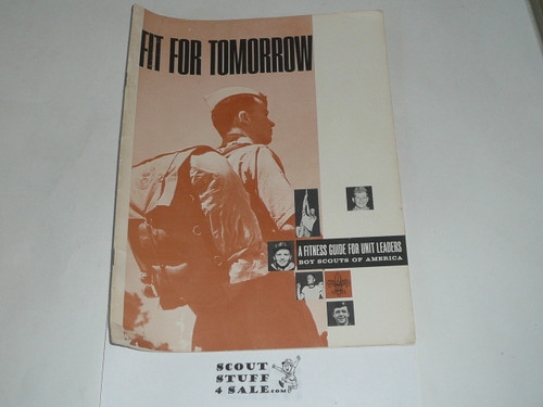 1963 Fit for Tomorrow, A Fitness Guide for Unit Leaders, Boy Scouts of America, 10-63