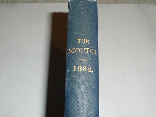 1932 Bound volume of "The Scouter", United Kingdom Scout Leader Magazine