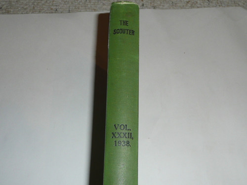 1938 Bound volume of "The Scouter", United Kingdom Scout Leader Magazine