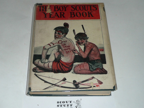 1926 The Boy Scout Year Book, by Frank Mathiews, MINT book with the dust jacket