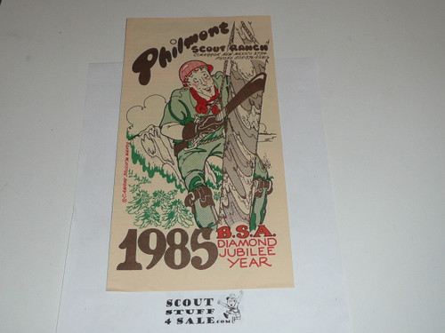 1985 Philmont Scout Ranch Promotional Brochure