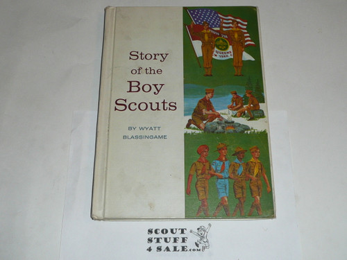 Story of The Boy Scouts, Library Binding, Children's Book, 1968 printing
