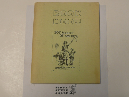 Book Moot, By H. Compton Pembroke, Boy Scout book collecting guide from the 1980's