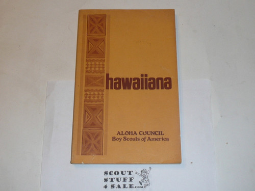 1978 Hawaiiana - A Handbook for Scouts, Aloha Council, 3rd printing, Very RARE