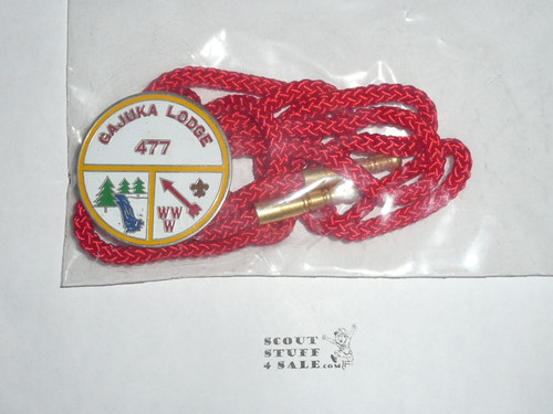 Gajuka O.A. Lodge #477 Bolo Tie - Scout