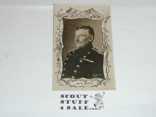 England's Famous Soldiers Premium Card, Sir F. Walker, minimal wear