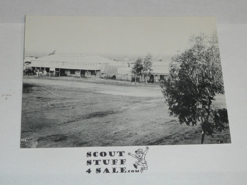 Mafeking Market Square 1899-1900 Postcard, From the Mafeking Museum