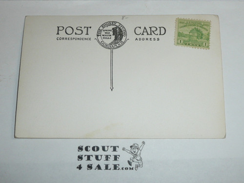 Girl Scout Post card, Jefferson Notch Camp, Girl Scouts Inc