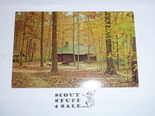 Girl Scout Post card, Rockwood National Girl Scout Center, Tall Timbers Unit,  Potomac MD
