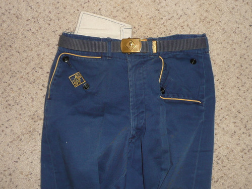 1960's Official Cub Scout Uniform Pants, 28" waist 30" length, #BD29