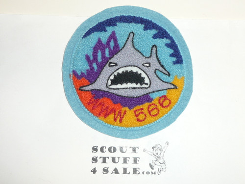 Order of the Arrow Lodge #566 Malibu c1a Chenille Patch - Scout