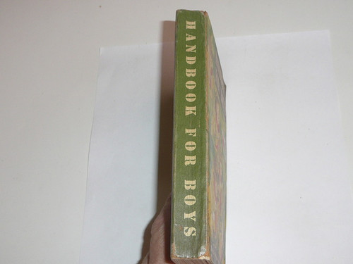 1948 Boy Scout Handbook, Fifth Edition, First Printing, Don Ross Cover Artwork, very good condition, six stars on last page