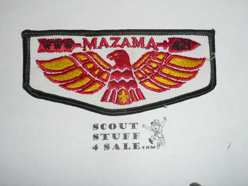 Order of the Arrow Lodge #421 Mazama f1 Flap Patch