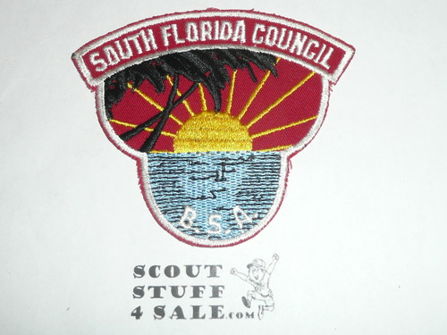 South Florida Council ta-0.5 CSP - 1957 National Jamboree JSP