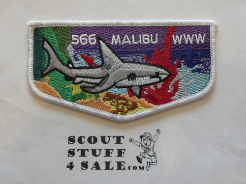 Order of the Arrow Lodge #566 Malibu 2010's Flap Patch - Scout
