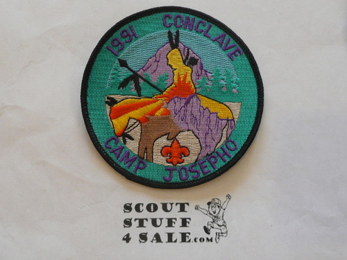Order of the Arrow Lodge #566 Malibu 1991 Conclave Patch - Scout