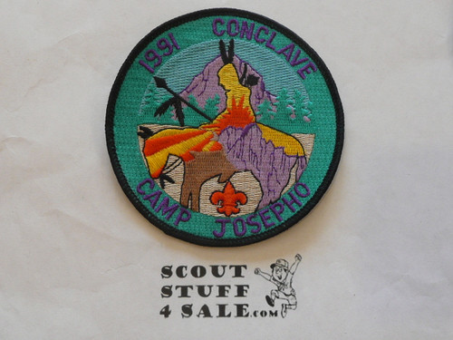 Order of the Arrow Lodge #566 252 Malibu Siwinis 1991 Conclave Patch - Scout