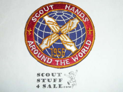 Crescent Bay Area Council, 1956 Scout-o-rama Patch