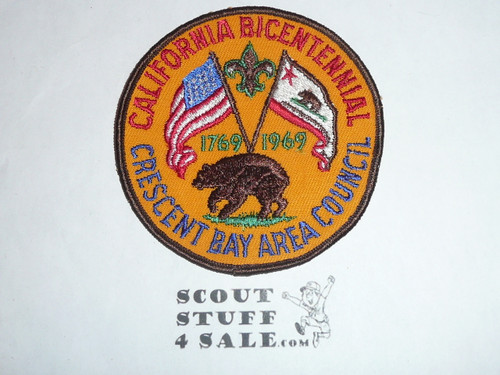 Crescent Bay Area Council, 1969 Scout-o-rama Patch
