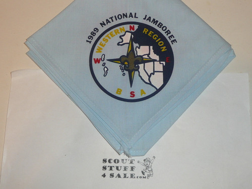 1989 National Jamboree Western Region Neckerchief