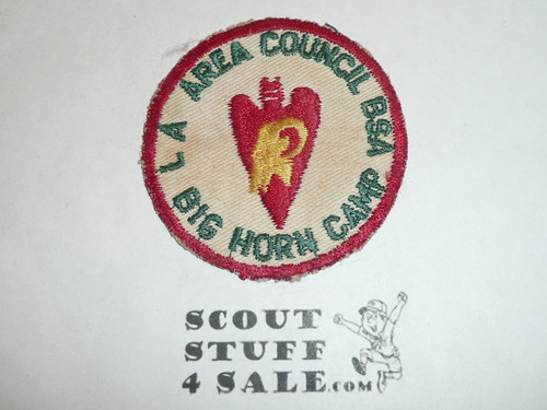 Lake Arrowhead Camp Big Horn c/e red bdr, used