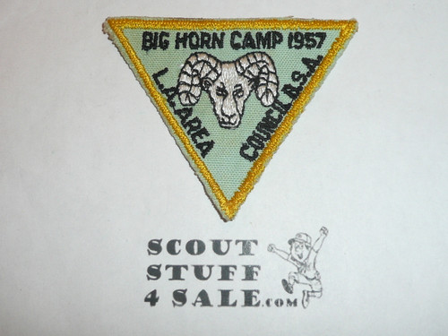 Lake Arrowhead Scout Camp Big Horn Camp, 1957