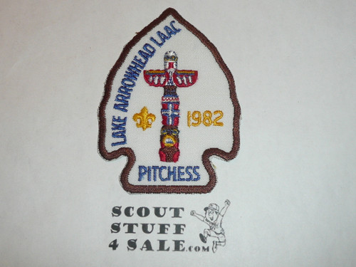 Lake Arrowhead Scout Camps, Camp Pitchess Patch, 1982