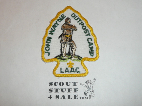 Lake Arrowhead Scout Camps, John Wayne Outpost Camp Patch, 1983