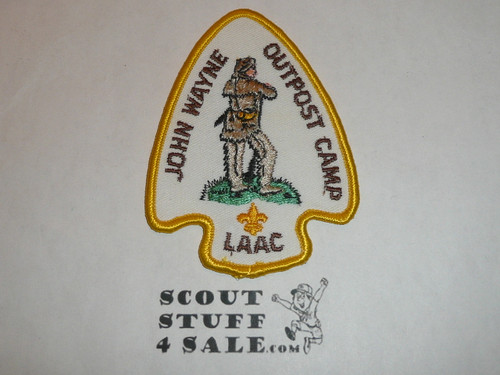 Lake Arrowhead Scout Camps, John Wayne Outpost Camp Patch, 1991