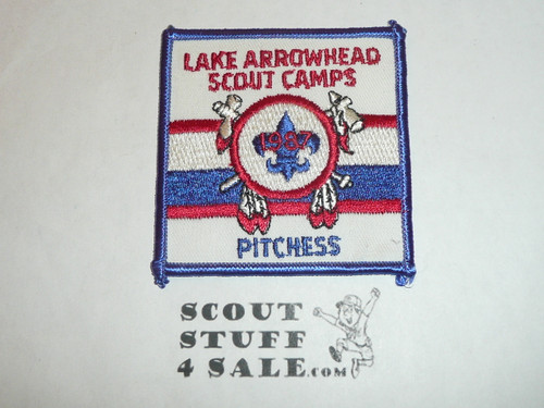 Lake Arrowhead Scout Camps, Camp Pitchess Patch, 1987
