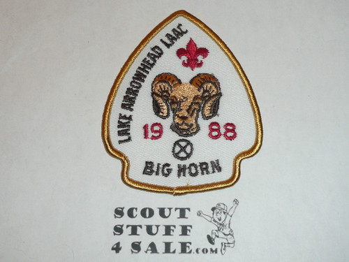 Lake Arrowhead Scout Camps, Camp Big Horn Patch, 1988