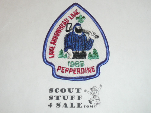 Lake Arrowhead Scout Camps, Camp Pepperdine Patch, 1989
