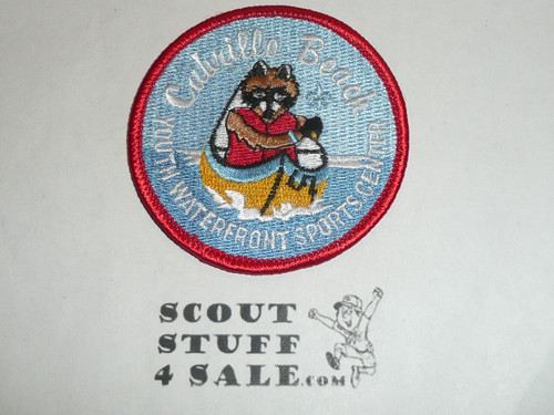 Cabrillo Beach Scout Camp, Cabrillo Beach Youth Waterfront Center Patch, Racoon , LAAC