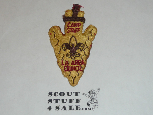 Lake Arrowhead Scout Camps, STAFF Patch, 1959