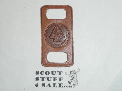 Lake Arrowhead Scout Camps, Leather Neckerchief Slide
