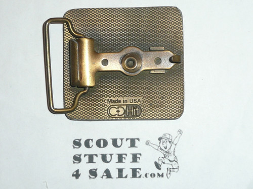 Lake Arrowhead Scout Camps, Bronze Belt Buckle, 1980's