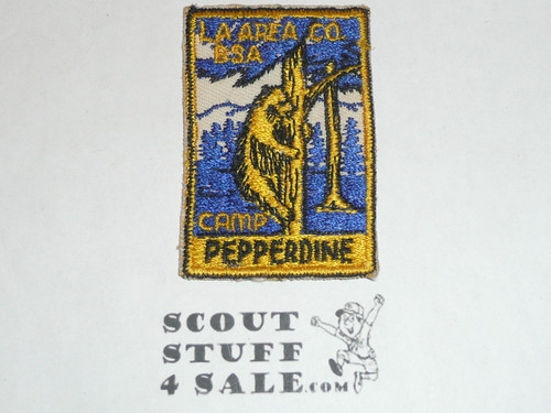 Camp Pepperdine Patch, Los Angeles Area Council, 1951