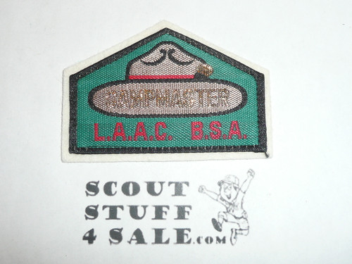 Campmaster Patch, Los Angeles Area Council, woven