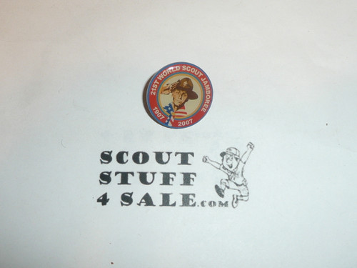 2007 Boy Scout World Jamboree USA Contingent Pin