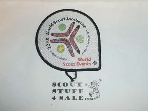 2011 Boy Scout World Jamboree Australian Contingent Patch