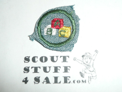 1930's Girl Scout Child Care Proficiency Badge Patch