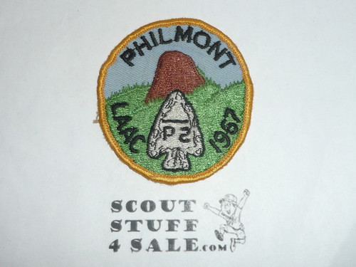 Centinela District Philmont Scout Ranch Contingent Patch, 1967, sewn, Los Angeles Area Council, Boy Scout