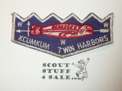Order of the Arrow Lodge #285 Kcumkum f2b Flap Patch