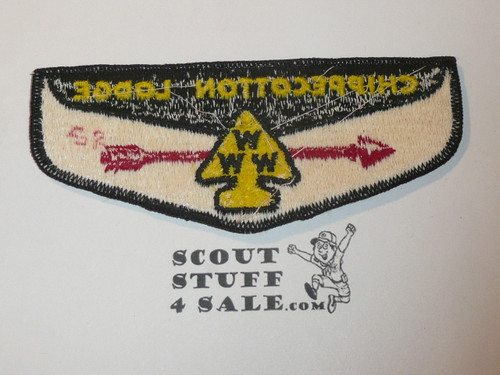 Order of the Arrow Lodge #524 Chippecotton s4 Flap Patch