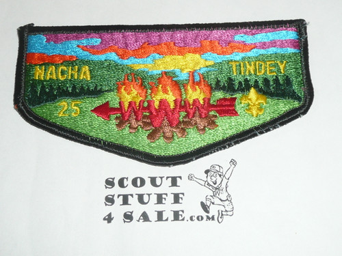 Order of the Arrow Lodge #25 Nacha Tindey S2 Flap Patch