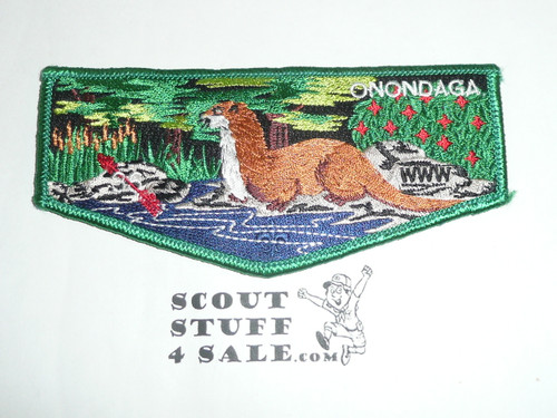 Order of the Arrow Lodge #36 Onondaga s24 Flap Patch