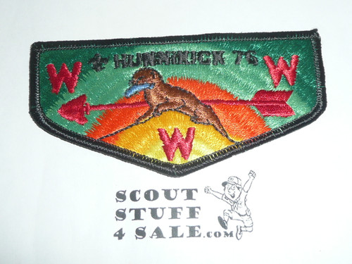 Order of the Arrow Lodge #76 Hunnikick s5 Flap Patch