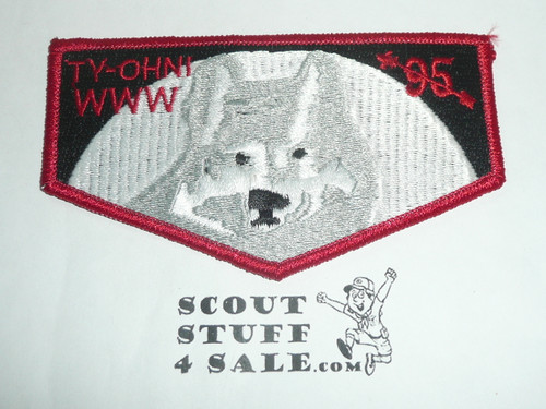 Order of the Arrow Lodge #95 Ty-Ohni s18 Flap Patch