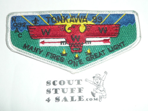 Order of the Arrow Lodge #99 Tonkawa s23 60th Anniversary Flap Patch