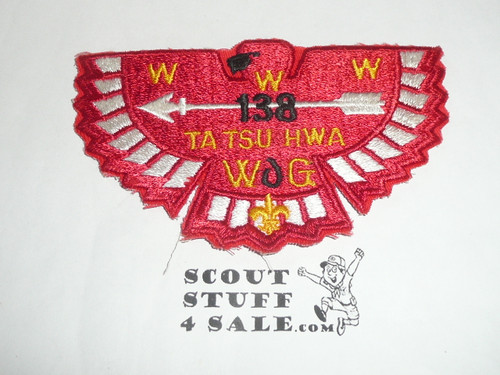 Order of the Arrow Lodge #138 Ta Tsu Hwa s7 Flap Patch - Boy Scout